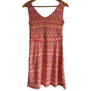 Title Nine Women’s Size XS V‎ Neck Aztec Print Activewear Dress